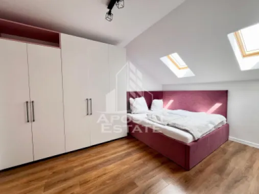 Apartament 3 camere de închiriat, 2 nivele, loc de parcare, Zona Giroc