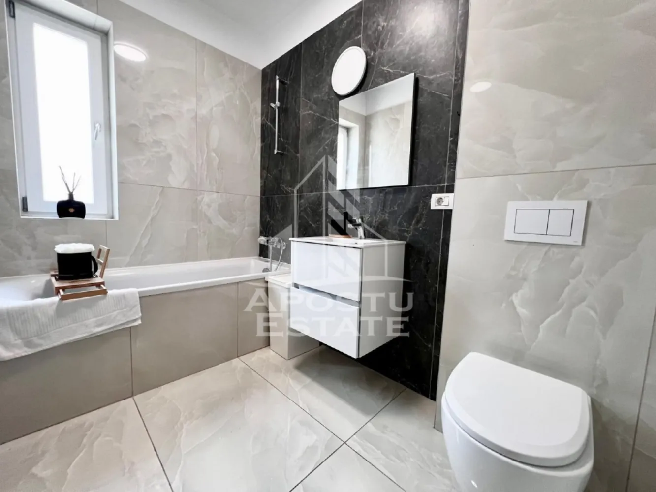 Apartament 3 camere de închiriat, 2 nivele, loc de parcare, Zona Giroc