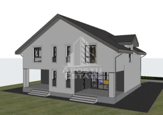 Duplex cu 4 camere P+M, in Sacalaz