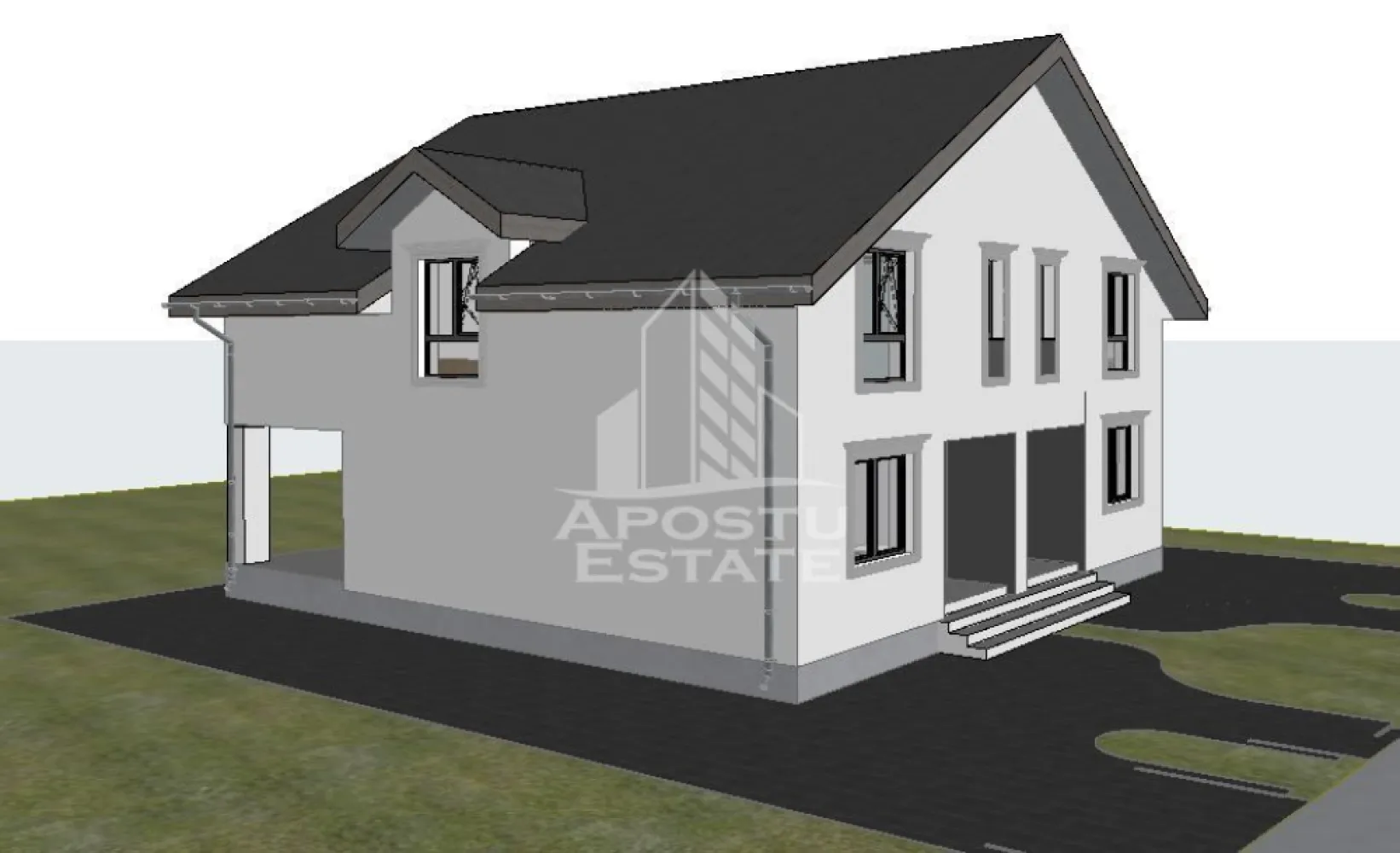 Duplex cu 4 camere P+M, in Sacalaz - Apostu Estate vă propune spre vânzare un duplex cu parter și mansardă, situat în Sacalaz, într-o zonă liniștită, ideală pentru familii care își doresc un cămin modern, eficient compartimentat și cu acces rapid spre oraș.

 Detalii proprietate:
 • Teren total: 303 mp
 • Tip: Duplex P + M (parter + mansardă)
 • Zid despărțitor între unități: 24 cm
 • Pod
 • Se vinde la cheie
 • Finalizare estimată: Decembrie 2025
 • Loc de parcare interior

Compartimentare:
Parter:
 • Bucătărie (închisă sau open-space, în funcție de preferințele clientului)
 • Living spațios
 • 1 baie
 • Cameră tehnică
 • Terasă acoperită de 15 mp

Mansardă:
 • 3 dormitoare 
 • 1 baie

Se vinde la cheie, cu posibilitatea de alegere a finisajelor de către viitorul proprietar.
ID Intern: CP2559668!