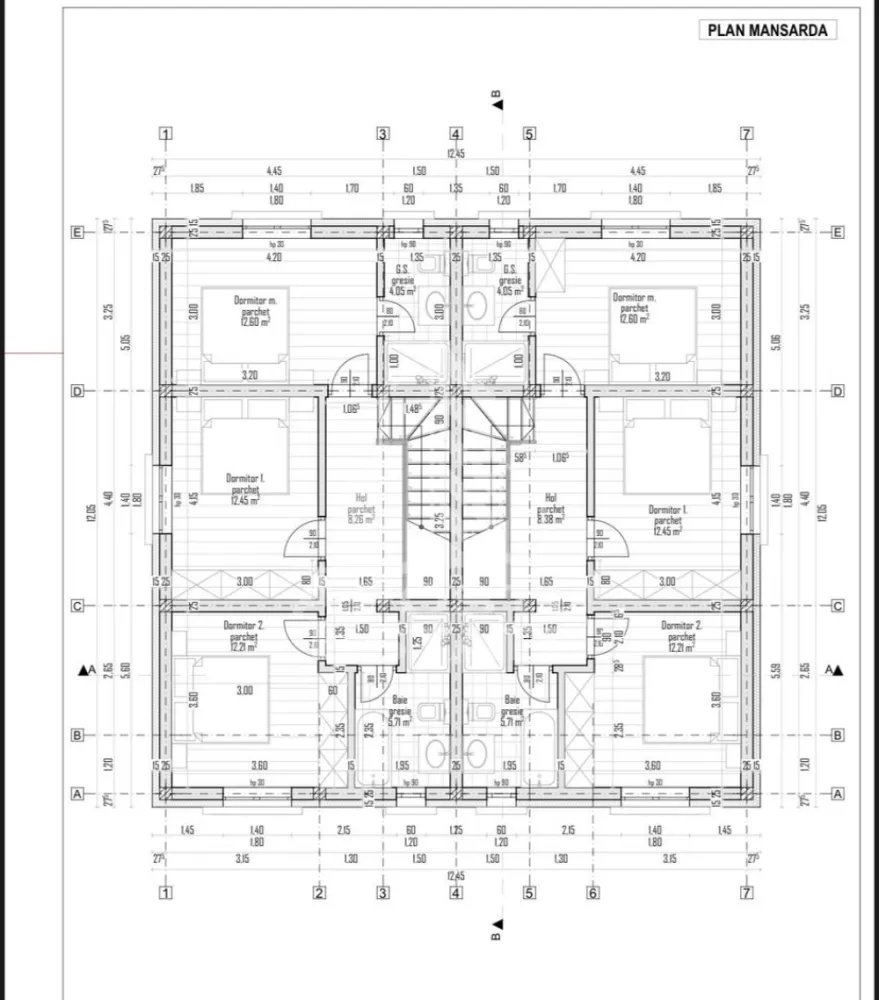 Duplex cu 4 camere P+M, in Sacalaz