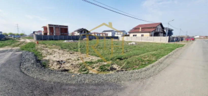 Vand teren intravilan cu proiect si autorizatie de constructie in Giroc