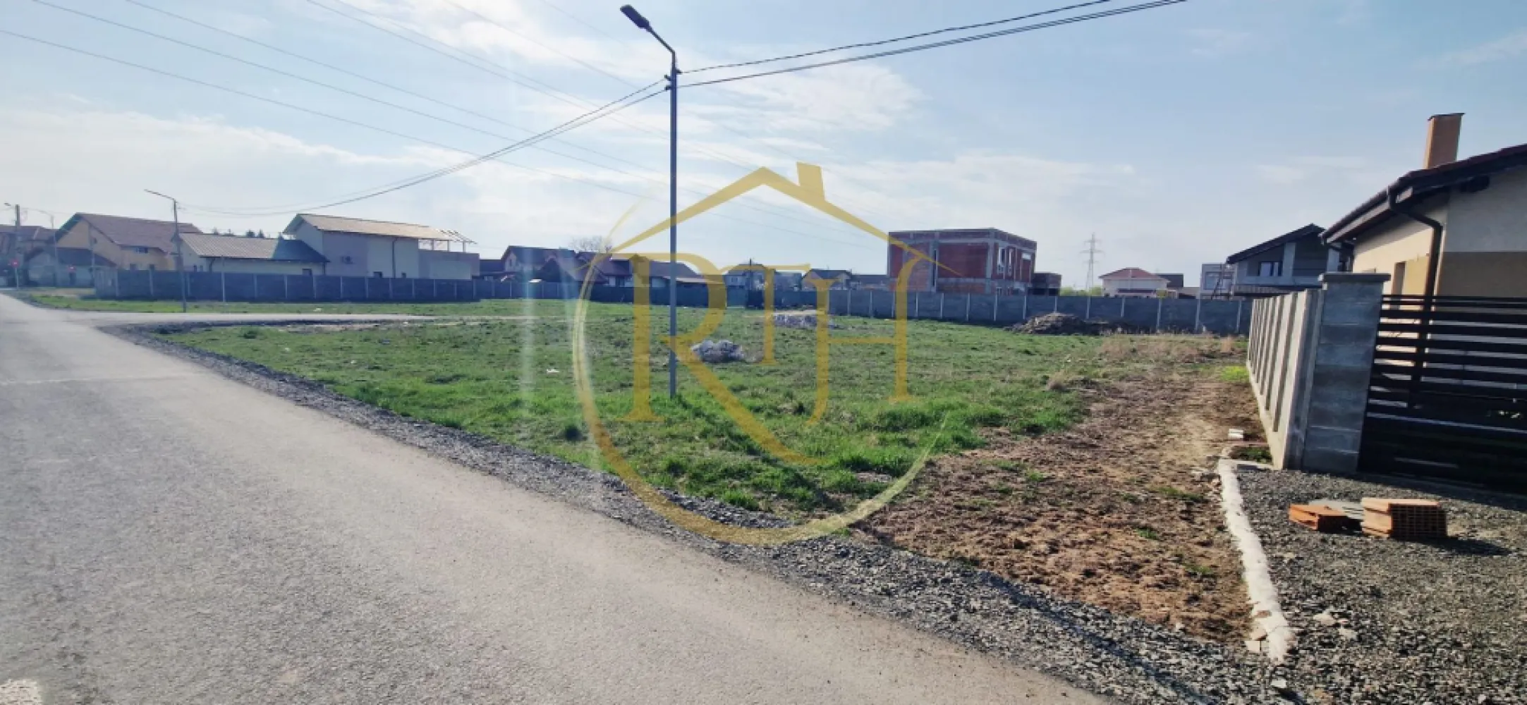 Vand teren intravilan cu proiect si autorizatie de constructie in Giroc