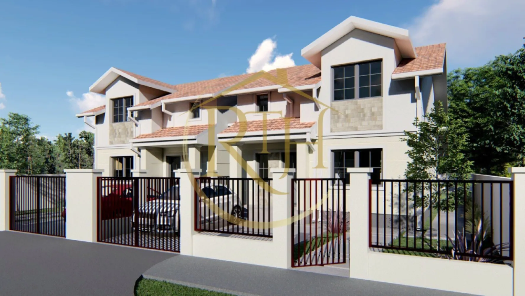 Oferim spre vanzare Duplex, regim P+M, Mosnita Noua, langa Valery, 0% Comision - Vă propunem spre vânzare două jumătăți de duplex moderne și bine compartimentate, situate în Moșnița Nouă, pe strada Diana, la doar aproximativ 150 de metri de strada principală, în spatele salii de evenimente Valery. Locația este excelentă, oferind acces facil către magazinele Lidl, Penny, Auchan, aflate la doar 2 minute distanță, precum și către urcarea pe centura de Sud a orașului Timișoara, ceea ce asigură o conexiune rapidă cu orașul și zonele adiacente.

Proprietățile sunt în curs de construcție și vor fi predate complet finalizate, la cheie, cu finisaje de înaltă calitate, selectate atent pentru a asigura un ambient confortabil, modern și durabil. Casele au regim de înălțime Parter + Mansardă și sunt poziționate într-o zonă liniștită, cu stradă în curs de asfaltare. Cele două unități sunt complet separate prin camerele tehnice, ceea ce oferă un plus de intimitate și izolare fonică între locuințe.
Fiecare locuință dispune de o suprafață utilă de 100 mp, iar suprafața total construită este de 155 mp. La parter regăsim un hol de intrare, un dormitor, living spațios cu acces către terasa acoperită de 16 mp, o bucătărie separată, baie și camera tehnică. La etaj sunt două dormitoare, dintre care unul beneficiază de dressing propriu, o baie și hol de distribuție.
Construcția este realizată din cărămidă Porotherm, acoperiș din țiglă și izolație exterioară eficientă. Încălzirea va fi asigurată prin centrală termică pe gaz și sistem de încălzire în pardoseală, oferind un confort termic ridicat în orice sezon. Fiecare unitate beneficiază de toate utilitățile: gaz, curent, apă și canalizare.
Suprafața totală a terenului este de 315 mp pentru fiecare unitate, oferind spațiu generos pentru amenajări exterioare și locuri de parcare.

Proprietatea este oferită în exclusivitate de RealTimHouse.ro – Un pas spre un loc doar al tău!
Pentru mai multe detalii și programarea unei vizite, nu ezitați să ne contactați. Suntem aici pentru a vă oferi toate informațiile necesare și pentru a vă ajuta să faceți un pas sigur spre noul dumneavoastră cămin.
Preț: 210.000 euro, ușor negociabil.
Nu se plătește comision agenție.