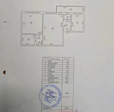 Ion Mihalache Clabucet apartament 2 camere de vanzare