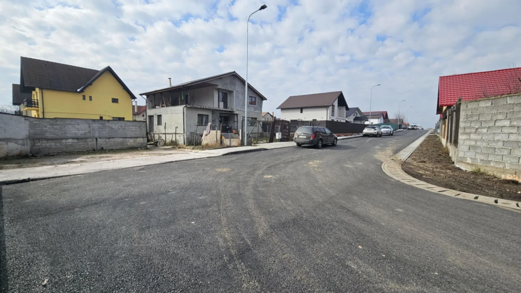 Sanpetru, zona vile noi,toate utilitatile, asfalt, iluminat