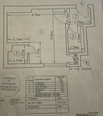 Garsonieră complet renovată 2026 | Etaj 1 | Gara de Nord I Comision 0