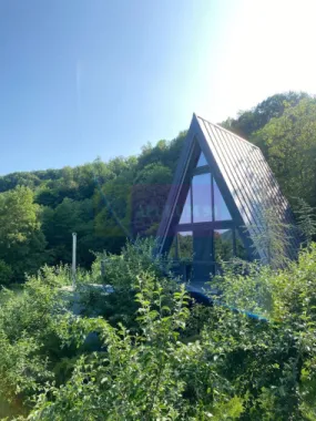 Cabane A frame + Teren 6000 mp | Proprietate deosebita, NOU