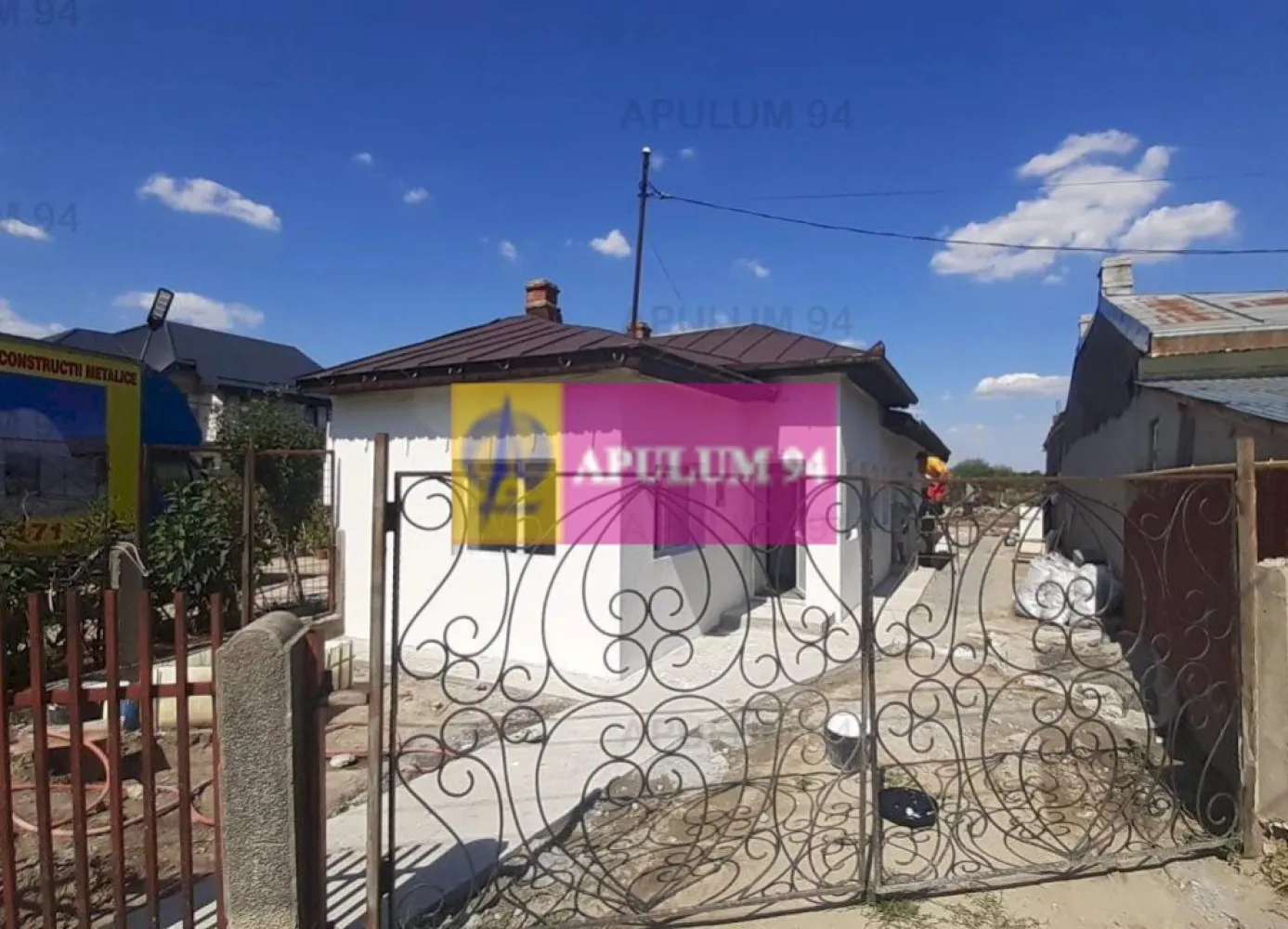 Casă aproape de București finisată parțial.