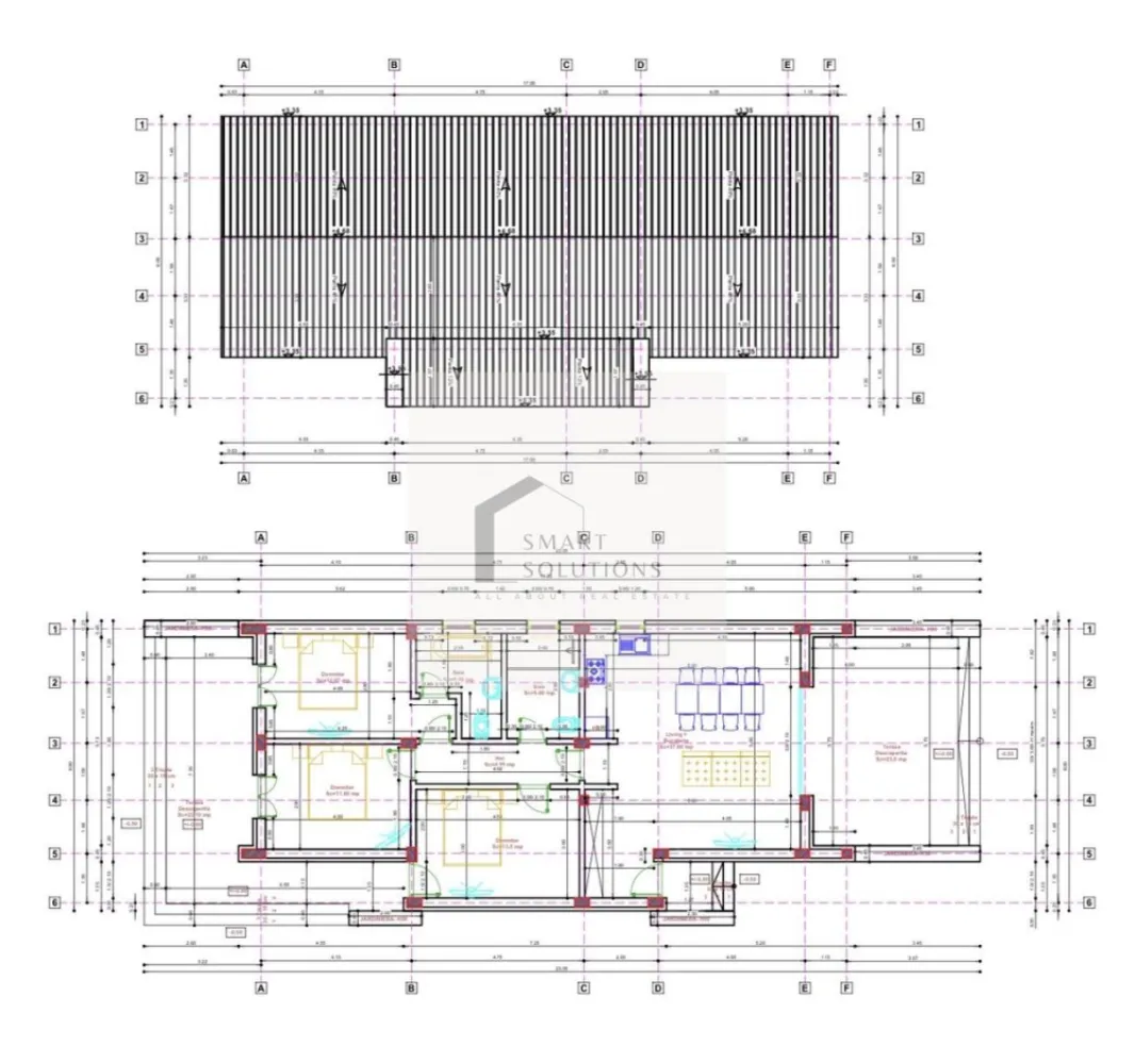 Vrei un stil de viața calm, aerisit si modern? - Vă propunem spre vânzare o locuință modernă, pe un singur nivel, concepută pentru confort, funcționalitate și un stil de viață echilibrat, aproape de natură.
Situată în Clinceni, într-o zonă liniștită, ideală pentru familii sau pentru cei care își doresc să evadeze din agitația orașului, dar cu acces rapid către București.

Teren: 490 mp
Regim: Parter - tavan înalt 114MP
3 dormitoare luminoase
2 băi moderne
Living + dining + bucătărie - open space 
Ieșire directa pe terase - din toate camerele

 Ce o face specială:
Design modern, minimalist, cu accente elegante din lemn
Spații vitrate generoase – lumină naturală pe tot parcursul zilei
Conexiune directă interior–exterior din fiecare cameră
Terase perfecte pentru relaxare, cafeaua de dimineață sau seri liniștite
Parcare pentru cel putin 2 mașini

 Dotări & beneficii:
Încălzire în pardoseală
Pompă de căldură
Apă curentă + canalizare
Infrastructură pentru panouri fotovoltaice (inclusiv iluminat exterior & poartă electrică)
Eficiență energetică si optimizare spatiu
Geamuri Salamander
Corpuri de iluminat instalate

Această casă nu este doar o proprietate noua, ci un spațiu în care îți construiești un stil de viață relaxat.
Programează o vizionare și convinge-te personal.