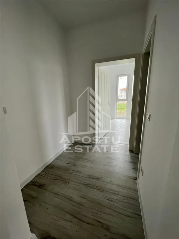 Apartament cu 2 camere, bucatarie inchisa in Giroc la asfalt