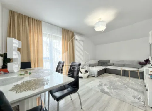 Apartament cu 2 camere complet mobilat si utilat la etajul 1 in Giroc