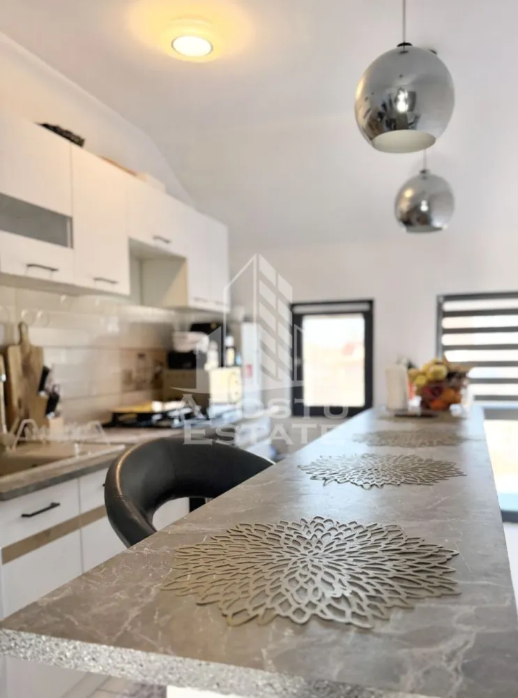 Apartament cu 2 camere complet mobilat si utilat la etajul 1 in Giroc