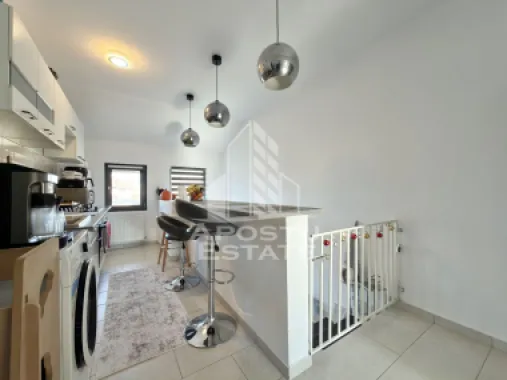 Apartament cu 2 camere complet mobilat si utilat la etajul 1 in Giroc