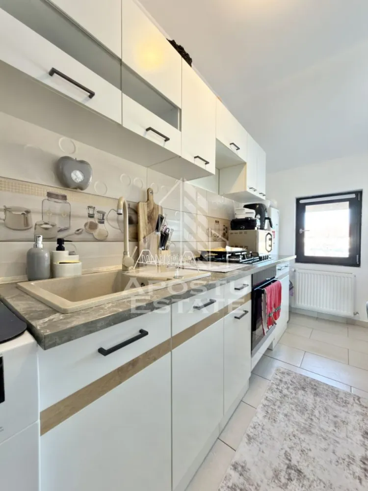 Apartament cu 2 camere complet mobilat si utilat la etajul 1 in Giroc