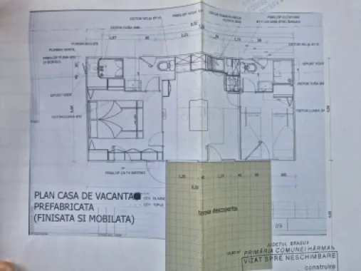 Casă modulară la cheie, teren 450 mp, la doar 18 km de Brașov | 48.000 €