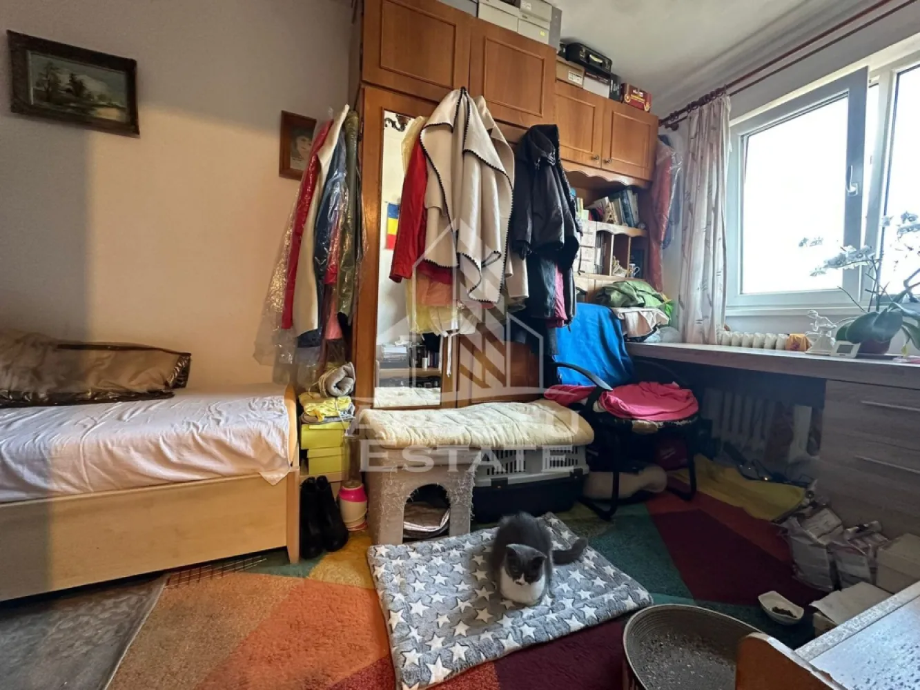 Garsoniera de vanzare la etajul 1, zona Dambovita, Timisoara - Agentia imobiliara APOSTU ESTATE va propune spre vanzare o garsoniera bine compartimentata cu doua camere si o suprafata utila de 21 mp, localizata in judetul Timis, Timisoara, zona Dambovita
Dispune de debara, anexa separata si WC propriu, individual. Usa comuna este folosita doar de o alta persoana, oferind intimitate.
Beneficiaza de izolare termica, pereti fara igrasie, geamuri termopan cu 5 camere de calitate si aer conditionat Beko cu inverter. 
Necesita renovare, ceea ce o face perfecta pentru a fi amenajata dupa propriul gust.
Locatia este excelenta: statia de tramvai, scoala, farmacie si magazine sunt la doar 100 de metri, pompa de apa naturala la 20 de metri, iar Raul Bega se afla la 200 de metri. Ideal pentru cei care cauta un apartament central, linistit si cu potential de valorizare.
Agentia imobiliara Apostu Estate va ofera consultanta bancara gratuita prin intermediul colaboratorilor nostri pentru alegerea celui mai potrivit tip de credit, astfel incat tu sa devi noul proprietar al acestui apartament.
Va asteptam cu drag la o vizionare!
ID intern: CP2881607.