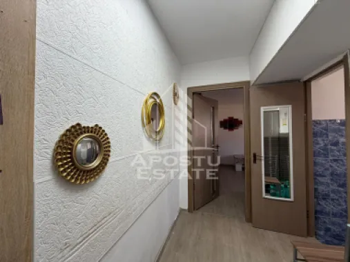 Apartament semidecomandat, 2 camere, centrala proprie,Sagului