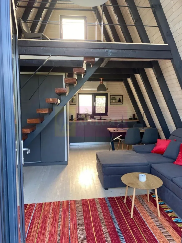 Cabane A frame + Teren 6000 mp | Proprietate deosebita, NOU