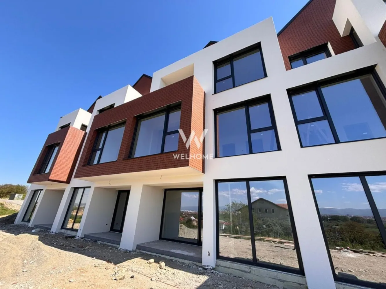 Casa de vanzare in Sibiu, concept modern, panorama deosebita, 137 mpu