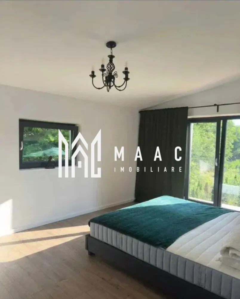 Casă individuală 5 camere | Tocile, Sadu | 250 mp utili, teren 1900 mp - Casă individuală cu 5 camere în Tocile, Sadu, finalizată în 2025, cu 250 mp utili și teren de 1.900 mp. Proprietatea se vinde complet mobilată și utilată, cu finisaje moderne, terasă și curte amenajată, fiind pregătită pentru mutare imediată.

Detalii proprietate:
• Suprafață utilă: 250 mp
• Suprafață construită: 350 mp
• Teren: 1.900 mp
• Compartimentare: living, bucătărie, 4 dormitoare, 5 băi, cameră tehnică și spații de depozitare
• Regim de înălțime: parter, imobil cu 1 nivel
• Construcție finalizată în 2025
• Stare interior: finisat modern
• Se vinde complet mobilată și utilată
• Încălzire în pardoseală în întreaga locuință
• Terasă, balcon, curte amenajată și 1 loc de parcare

Zona Tocile oferă liniște, aer curat și acces rapid către Sibiu, într-un cadru natural potrivit pentru locuire permanentă. Amplasarea la poalele munților completează atmosfera retrasă și intimitatea proprietății.

Cod anunț CP3148342. Contactați-ne pentru detalii suplimentare și pentru programarea unei vizionări.