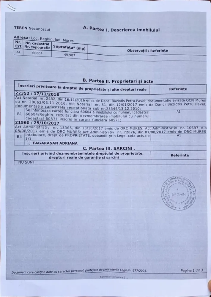 Teren 50000 mp, intravilan, Reghin, 0% comision - De vânzare 50.000 mp. de teren intravilan în Reghin ,Terenul se vinde la prețul de 299.000 Euro negociabil. Comisionul este ZERO!
Dacă vă place această ofertă - sau pentru alte informații sunați la numărul de contact din anunț! 
Compania Zap Imobiliare vă pune la dispoziție toate informațiile, actele și documentele necesare alături de asistență și consiliere permanentă până la finalizarea achiziției imobiliare. Ne dorim să îți oferim cea mai plăcută experiență.