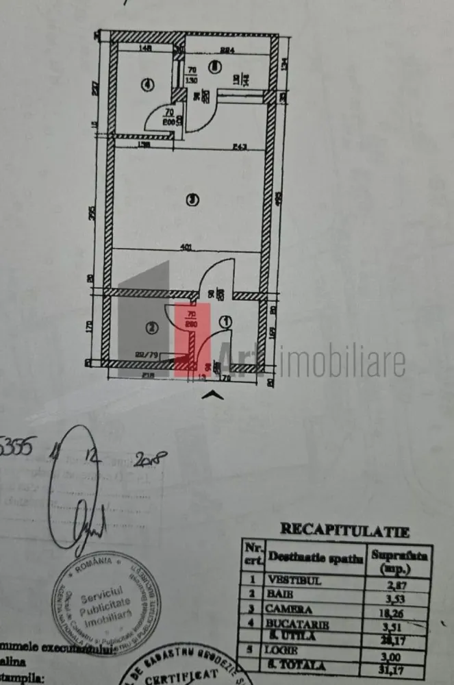 Garsoniera Drumul Taberei - Va prezentam spre vanzare o garsoniera la etajul 3 din 9 al unui imobil contruit in 

Se afla la aproximativ 5 minute de metrou Favorit si în apropiere se gasesc magazine, hipermarket, statie tramvai 41, st.STB, scoală, grădinițe.
Imobilul este reabilitat termic si actele sunt pregatite pentru vanzare.

Pentru informatii sau vizionare va stam la dispozitie: 0720-622.788