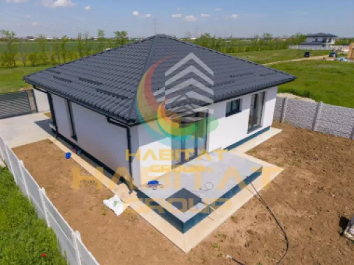 Casa 2 dormitoare | 2 bai | Finisata la cheie | Teren 375 mp