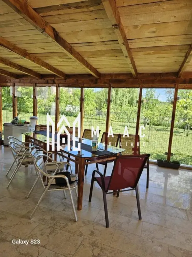 Pensiune Jiblea | 5 camere - Pensiune de vânzare în Jiblea – Călimănești | Investiție la cheie MAAC Imobiliare vă propune spre vânzare o pensiune modernă, complet funcțională și clasificată MT, situată în Jiblea – Călimănești, zonă turistică de mare interes. Proprietatea are o suprafață construită de 165 mp și este amplasată pe un teren de 400 mp, fiind ideală atât pentru exploatare turistică imediată, cât și ca investiție sigură pe termen lung. Compartimentare și dotări: * 5 camere spațioase, fiecare cu baie proprie * Living open space cu bucătărie complet utilată și zonă de dining * Terasă închisă cu sticlă, perfectă pentru relaxare în orice sezon * Zonă de barbeque amenajată * Saună și jacuzzi * Piscină dotată cu pompă de căldură * Panouri fotovoltaice – eficiență energetică ridicată * Tâmplărie Salamander cu geam tripan Pensiunea se vinde complet mobilată și utilată, exact ca în prezentare, fiind pregătită pentru preluare imediată fără investiții suplimentare. O proprietate care îmbină confortul, eficiența energetică și facilitățile premium, într-o zonă turistică consacrată. MAAC Imobiliare – partenerul tău de încredere în tranzacții imobiliare. ID: CP2902089 }}