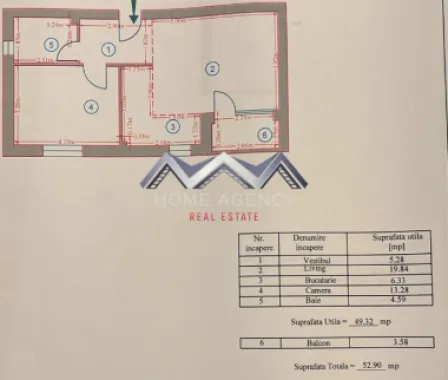Apartament 2 camere Otopeni | mobilat, utilat, parcare | bloc cu lift