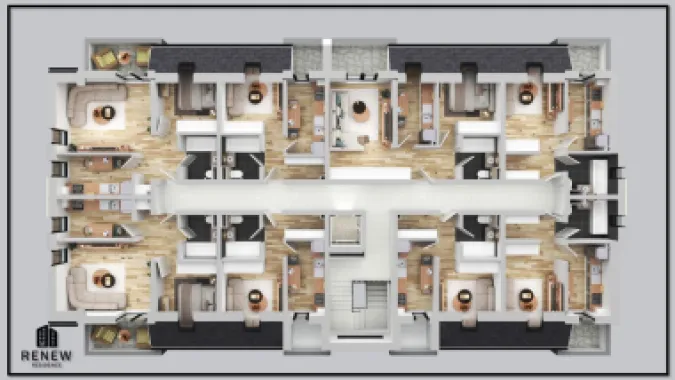 Ap. 2 cam. aprilie 2026 zona Militari Residence