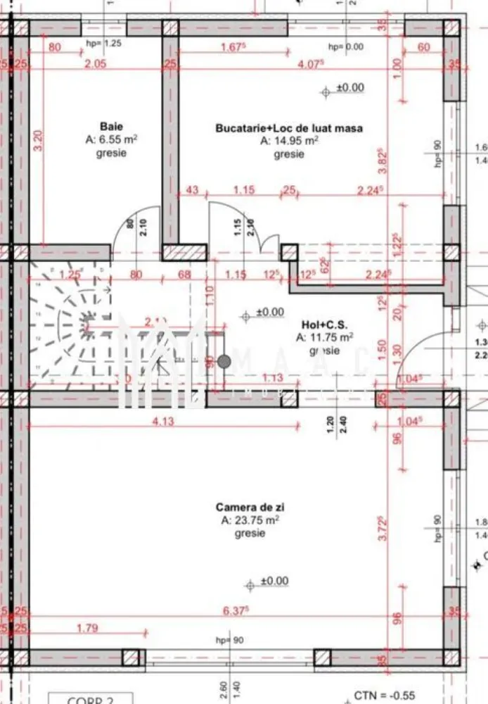 Casa Duplex | 4 Camere | P+1 | 120 MP | Terasa | Selimbar - MAAC Imobiliare vă propune spre vânzare o casă de tip duplex, cu 4 camere, situată în Șelimbăr. Caracteristici: Suprafață utilă: 120 mp Curte liberă: aprox. 150 mp Regim de înălțime: P+1 An construcție: 2025 Compartimentare: Parter: Living spațios de aproximativ 25 mp utili Bucătărie separată Baie Etaj: 3 dormitoare generoase Spații ideale pentru o familie. Finisaje și dotări: Predare la cheie în exterior Alb avansat în interior Centrală termică proprie Uși interioare Filo Muro Finisaje premium atent alese Posibilitate de proiect de design interior, disponibil la cerere. Facilități exterioare: Terasă generoasă de aproximativ 30 mp 2 locuri de parcare incluse Curte ideala pentru joacă sau amenajare peisagistică. Avantaje: Ideală pentru familii numeroase sau pentru cei care își doresc spațiu suplimentar Construcție nouă, cu materiale și soluții moderne. Pentru mai multe detalii precizati telefonic ca ati vazut anuntul cu ID: CP2886064 }}