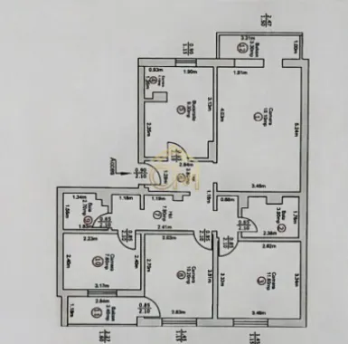 Apartament 4 Camere-2 Bai-2 Balcoane- Pivnita-80 MP