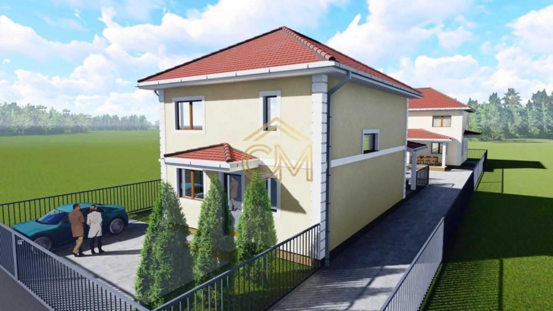 Casa Individuala - 4 Camere - 120MPU - 290MP Teren - Vă prezentăm o casă individuală modernă, spațioasă și luminoasă, amplasată într-o zonă liniștită de case din Șelimbăr, cu acces rapid către principalele puncte de interes ale orașului.

Proprietatea dispune de un teren de 290 mp, dintre care aproximativ 190 mp reprezintă curte liberă și grădină, ideală pentru relaxare, amenajare spațiu verde sau loc de joacă.

Casa este construită pe regim de înălțime P+E+Pod și are o suprafață utilă de 120 mp, compartimentată eficient astfel:

Compartimentare:

Parter:

Living generos și luminos
Bucătărie
Baie
Cameră tehnică
Spațiu depozitare
Hol de acces
Terasă mare acoperită

Etaj:

Hol
3 dormitoare
1 baie

Pod:
Spațiu ideal pentru depozitare, prevăzut cu 2 geamuri tip luminator și instalație electrică.

Accesul între niveluri se realizează pe scări din beton, iar peste etaj există placă de beton izolată cu polistiren extrudat, oferind un confort termic și fonic superior.

Casa este construită din structură de beton, cărămidă și lemn, folosindu-se materiale de calitate.

Dotări interioare:
Încălzire în pardoseală la parter și etaj
Distribuitor, pompe și automatizare
Alimentare pentru termostat în fiecare încăpere
Instalații sanitare complete
Instalații electrice cu tablou și siguranțe separate pe nivel
Centrală termică în condensare
Tâmplărie PVC profil 5 camere, 3 foi de sticlă, culoare POLAREICHE
Pereți finisați la alb – tencuiți, gletuiți și zugrăviți cu lavabilă
Ușă termopan la intrare
Ușă acces terasă și grădină
Finisaje exterioare:
Izolație termică cu polistiren de 10 cm
Sistem pluvial complet – jgheaburi și burlane
Pervazuri exterioare
Pregătire pentru camere video și sistem alarmă
Iluminat exterior
Poartă pietonală cu alimentare interfon
Poartă culisantă pentru acces auto, pregătită pentru automatizare
Curte pavată și locuri de parcare
Localizare și facilități:
Shopping City Șelimbăr – 5 minute
Acces autostradă – 3 minute
Centrul orașului Sibiu – 10 minute
Școală și grădiniță în apropiere
Teren de sport
Magazine alimentare și nealimentare

O proprietate ideală pentru o familie care își dorește confort, intimitate și acces rapid către oraș.

Pentru mai multe detalii sau pentru o vizionare precizati ca ati vazut anuntu cu ID: CP3075677