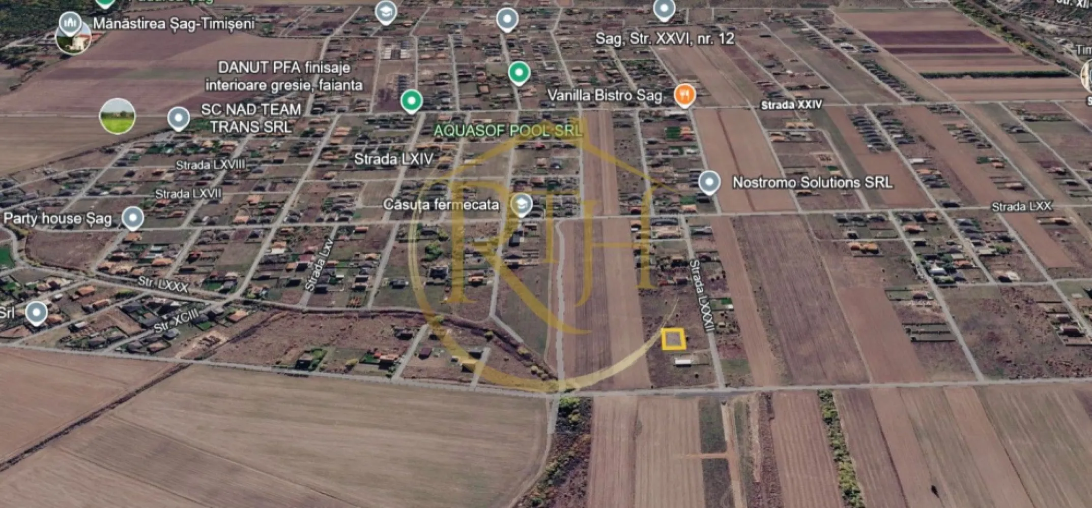 Parcela pentru Duplex sau Casa Individuala, 677mp, Sag-Manastire, 0% Comision - Teren intravilan de vânzare în Șag, zona Mănăstire – ideal pentru casă individuală sau duplex
Vă propunem spre vânzare un teren intravilan situat în comuna Șag, în zona Mănăstire, una dintre cele mai apreciate și dinamice zone rezidențiale aflate în continuă dezvoltare, la doar câteva minute de Timișoara. Proprietatea beneficiază de o suprafață totală de 677 mp și un front stradal generos de aproximativ 20 metri liniari, oferind multiple posibilități de construire și valorificare.
Datorită suprafeței generoase și a frontului stradal de aproximativ 20 ml, terenul oferă flexibilitate în dezvoltare, fiind potrivit atât pentru construirea unei case individuale spațioase, cât și pentru realizarea unui duplex. Este alegerea ideală pentru cei care își doresc liniștea unei zone rezidențiale în plină dezvoltare, fără să renunțe la accesul rapid către Timișoara. În vecinătate se află numeroase construcții noi, ceea ce contribuie la creșterea atractivității și a valorii investiției pe termen lung.
Utilitatile se afla la aproximativ 150 m .
Indicatorii urbanistici permit realizarea unei construcții cu regim de înălțime P+1E+M, având un Procent de Ocupare a Terenului (POT) de 35% și un Coeficient de Utilizare a Terenului (CUT) de 1,05. Terenul oferă suficient spațiu pentru amenajarea unei locuințe moderne, cu curte, terasă, spații verzi și locuri de parcare.
Printre avantajele proprietății se numără:
• suprafață teren: 677 mp;
• front stradal: aproximativ 20 ml;
• teren intravilan, categoria curți-construcții;
• posibilitate construire casă individuală sau duplex;
• regim de înălțime permis: P+1E+M;
• POT maxim: 35%;
• CUT maxim: 1,05;
• zonă liniștită, cu acces rapid către Timișoara;
• ideal atât pentru locuință proprie, cât și pentru investiție.
Prețul de vânzare este de 65 euro/mp usor negociabil .
Preț total: 44.005 euro, 0% Comision pentru cumparator .
Pentru mai multe informații sau programarea unei vizionări, vă stăm cu drag la dispoziție.
Proprietatea este reprezentată de RealTimHouse.ro – „Un pas spre un loc doar al tău!”
