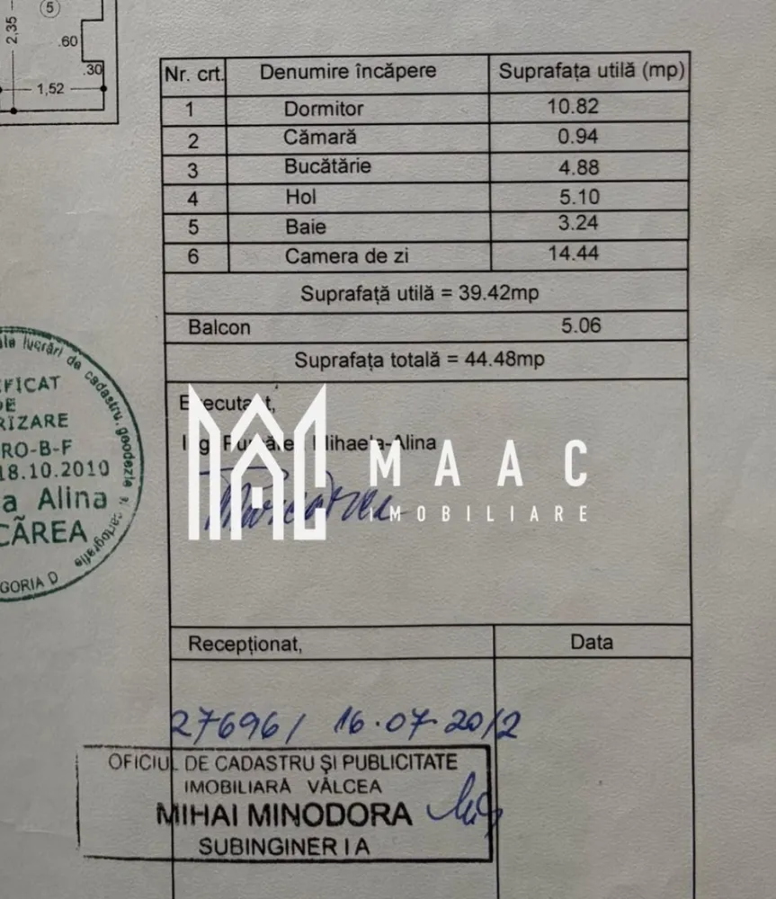 Apartament 2 camere de inchiriat | Zona Nord | Centrala proprie