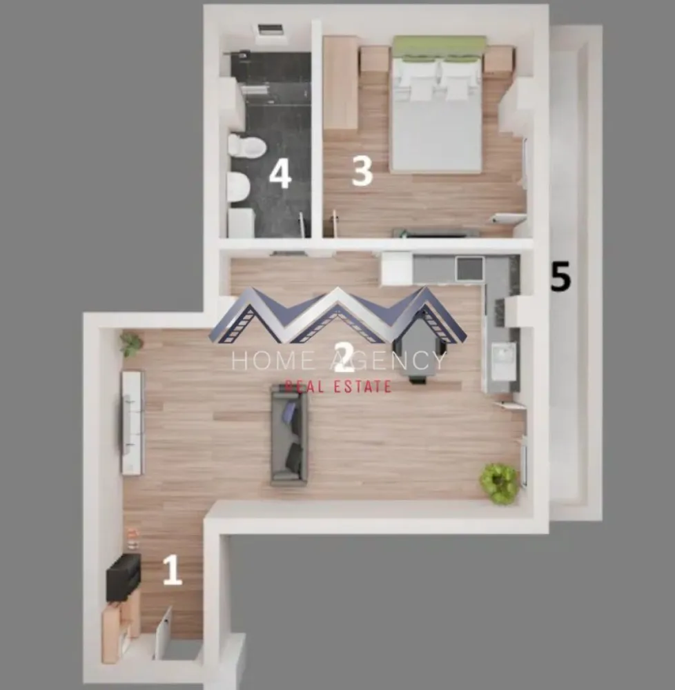 Apartament 2 camere Otopeni | parter înalt + terasă | include parcare