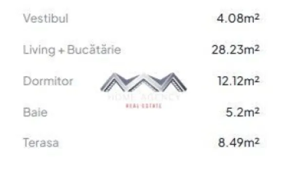 Apartament 2 camere Otopeni | parter înalt + terasă | include parcare