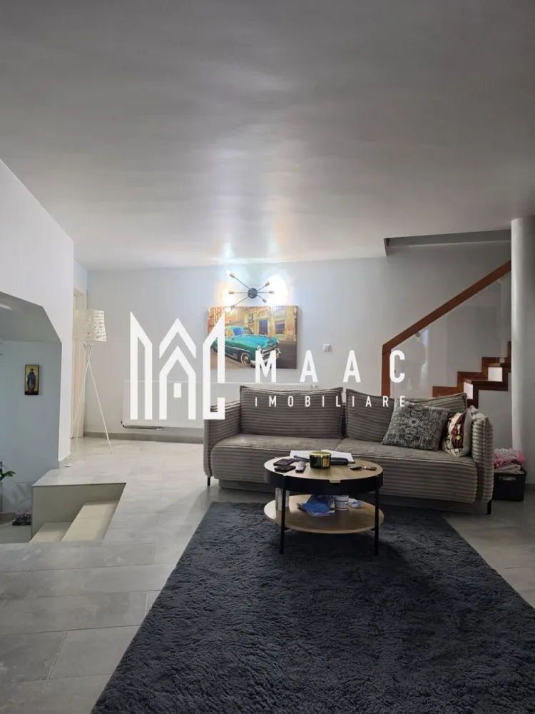 Vila moderna Fedelesoiu | Canalizare | Centrala peleti | Gaz limita proprietate - MAAC Imobiliare vă propune spre vânzare o vilă spectaculoasă, ideală pentru o familie care își dorește confort, spațiu generos și o oază de liniște într-o zonă excelentă din Fedeleșoiu.
________________________________________
• Localizare: Fedeleșoiu, Strada Brigăzii
• Suprafață teren: 650 mp (curte generoasă cu grădină )
• Configurație: Parter + Etaj + Mansardă
• Suprafață utilă parter + etaj: 220 mpu
• Suprafață utilă mansardă: 80 mpu
________________________________________
Parter:
• Living spațios și luminos
• Dormitoare primitoare
• Bucătărie completă
• Baie și hol de acces
Etaj:
• Living secundar / Zonă de relaxare
• Dormitor matrimonial
• Bucătărie proprie (ideal pentru independență sau familii extinse)
• Zonă dedicată pentru lectură
• Dressing spațios
Mansardă:
• Suprafață deschisă de 80 mp
________________________________________
• Încălzire eficientă: Centrală pe peleți KEPO 35 KW
• Apă caldă: Boiler Gorenje performant
• Utilități active: Canalizare racordată, curent electric
• Utilități la poartă: Gaz disponibil la limita proprietății
• Exterior: Curte mare, perfectă pentru relaxare, grătar sau spațiu de joacă
• Facilități zonale: Magazin alimentar în imediata apropiere, acces facil și rapid către oraș
________________________________________
Proprietatea este pregătită pentru a deveni noua dumneavoastră casă. Pentru detalii suplimentare, contactați MAAC Imobiliare, specificand ID 3184480