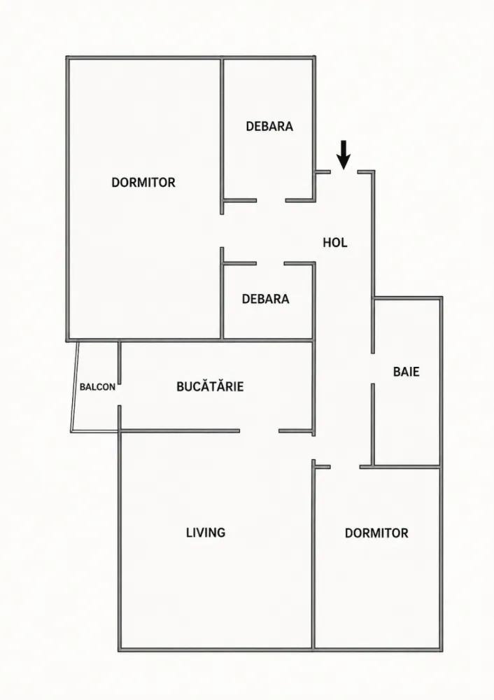 Apartament 3 camere | Mănăștur | Comision 0