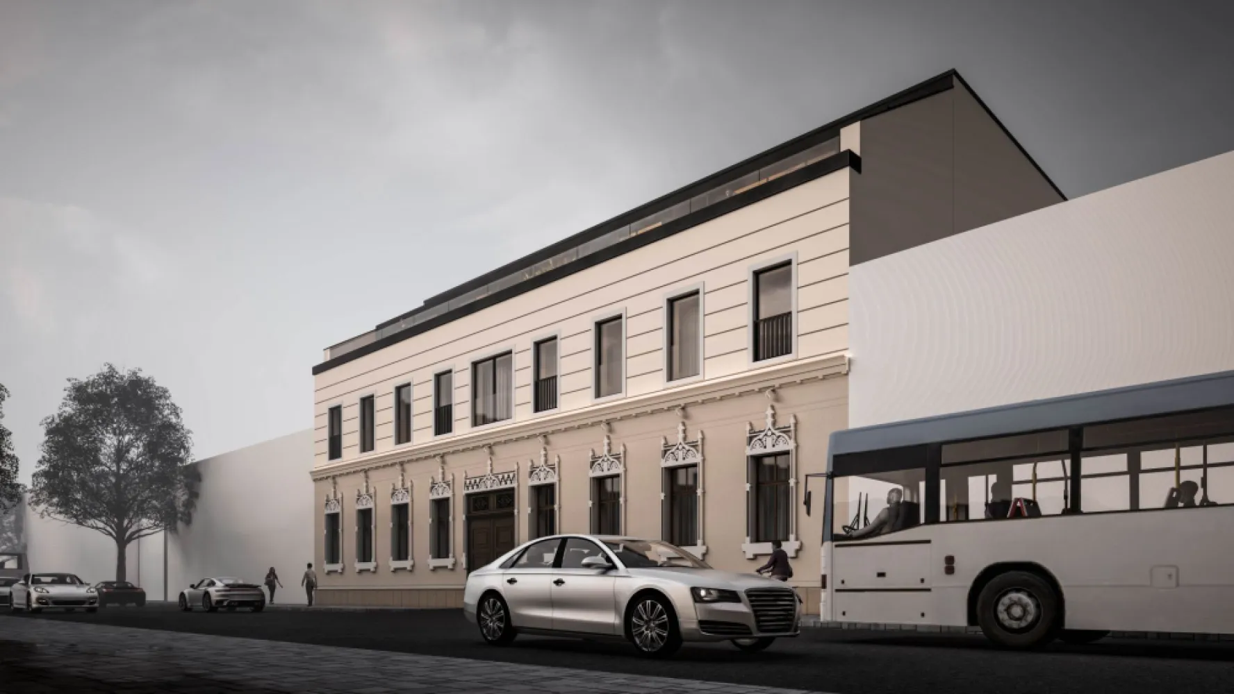 Apartament nou, 2 camere, 177 000 Euro. Comision 0. - De vânzare, comision 0: apartament ultracentral, Oradea, 2 camere dispuse pe doua nivele.
Apartament 3, parter: 177 000 Euro + TVA, Sc. - 93.37 m2 / Su. - 76.5 m2
Apartamentul este situat în ansamblu rezidențial nou, aflat în construcție, termen de finalizare aprilie 2026.

Nivel 1, zona de zi: living, bucatarie, baie, terasa. 
Nivel superior, zona de noapte: dormitor.

Apartamentul pe doua nivele reprezinta o interpretare moderna si rafinata a spatiului de locuit, gandit pentru a oferi un stil de viata echilibrat si confortabil. Configuratia pe verticala permite separarea zonei de zi, destinata socializarii si relaxarii, de cea de noapte, creata pentru odihna si intimitate deplina. Inaltimea generoasa de peste 3 metri si suprafetele vitrate mari aduc lumina naturala in prim-plan, creand o atmosfera luminoasa, aerisita si eleganta. Designul atent echilibrat imbina functionalitatea cu estetica, rezultand un apartament cu 2 camere, primitor si eficient, ideal pentru cei care apreciaza spatiul, libertatea si confortul contemporan.

Caracteristici:
* izolare exterioară cu vată bazaltică de 20 cm, confort termic superior.
* pereți exteriori și despărțitori din cărămidă cu goluri verticale, 30 cm, izolare fonică și termică superioară.
* tencuire integrală înainte de izolare, eliminarea pierderilor de căldură.
* pompe de căldură pentru încălzire și răcire, sistem de încălzire și răcire în pardoseală, economie de spațiu și eficiență maximă.
* sistem de decalcifiere, dedurizare și filtrare a apei prin osmoză inversă și remineralizare, scăderea cheltuielilor, apă mai sănătoasă, prelungirea duratei de viață a electrocasnicelor și a instalațiilor sanitare.
* ventilație descentralizată în fiecare încăpere, climatizare suplimentară Daikin cu WiFi.
* clădire certificată „verde” GREEN HOMES.
* supraveghere video 24/7.
* rolete electrice din aluminiu.
* clădire dotată cu spațiu verde, loc de joacă pentru copii și sală privată de sport.
* există posibilitatea de a achiziționa loc de parcare și boxă pentru depozitare (costuri separate).

Boxa de depozitare: 4 000 E + TVA
Loc de parcare acoperit: 18 000 Euro + TVA
Loc de parcare exterior: 15 000 Euro + TVA

Sala de fitness situată la etajul 1, destinată exclusiv locatarilor, oferă privilegiul de a te antrena cu aparate moderne, într-un ambient elegant, fără a părăsi clădirea în care locuiești. Într-o zonă ultracentrală, unde timpul este prețios, sala de fitness adaugă valoare fiecărei zile, transformând mișcarea într-o plăcere constantă și accesibilă, într-un cadru privat, sigur, creat special pentru o comunitate selectă de rezidenți.

Contact: Flavius Bunoiu - 0751 254 234