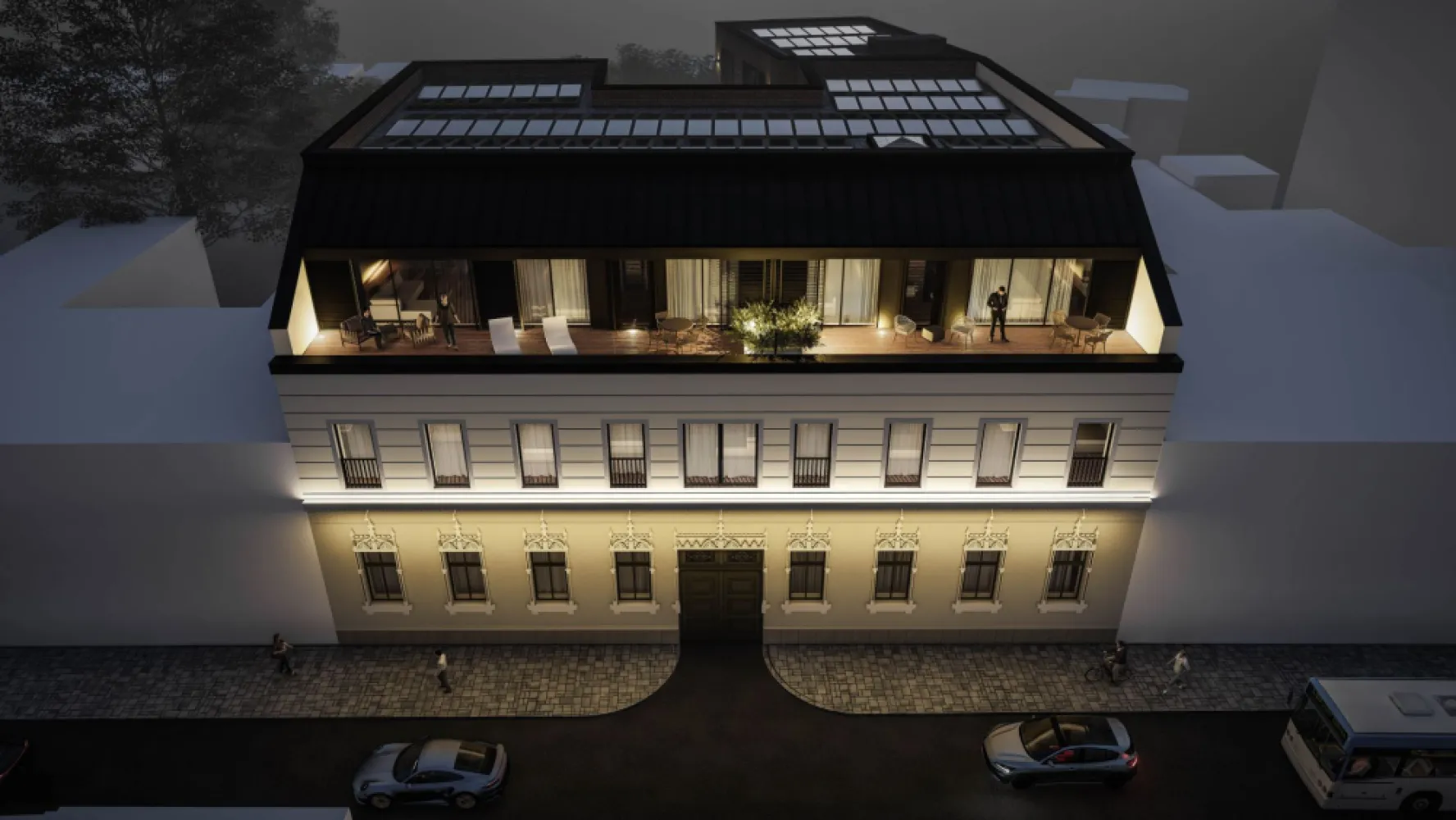 Apartament nou, 2 camere, 240 500 Euro. Comision 0. - De vânzare, comision 0: apartament ultracentral, Oradea, 2 camere.
Apartament 8, etaj 2: 240 500 Euro + TVA, Sc. - 126.34 m2 / Su. - 101.80 m2
Apartamentul este situat în ansamblu rezidențial nou, aflat în construcție, termen de finalizare aprilie 2026.

Compartimentare:
Nivel inferior, zona de zi: living, bucatarie, baie, terasa.
Nivel superior, zona de noapte: dormitor, dressing, baie

În inima orașului se ascunde un veritabil sanctuar urban – un apartament modern cu două camere dispus pe două niveluri, ce emană o eleganță subtilă și sofisticată. Reunind esența stilului contemporan, acest spațiu îmbină armonios confortul, funcționalitatea și rafinamentul estetic. Bucătăria separată impresionează prin organizarea sa impecabilă, unde fiecare piesă de mobilier și fiecare aparat își are locul perfect, transformând gătitul într-o experiență plină de plăcere. La etaj, dormitorul devine un refugiu al liniștii.

Caracteristici:
* izolare exterioară cu vată bazaltică de 20 cm, confort termic superior.
* pereți exteriori și despărțitori din cărămidă cu goluri verticale, 30 cm, izolare fonică și termică superioară.
* tencuire integrală înainte de izolare, eliminarea pierderilor de căldură.
* pompe de căldură pentru încălzire și răcire, sistem de încălzire și răcire în pardoseală, economie de spațiu și eficiență maximă.
* sistem de decalcifiere, dedurizare și filtrare a apei prin osmoză inversă și remineralizare, scăderea cheltuielilor, apă mai sănătoasă, prelungirea duratei de viață a electrocasnicelor și a instalațiilor sanitare.
* ventilație descentralizată în fiecare încăpere, climatizare suplimentară Daikin cu WiFi.
* clădire certificată „verde” GREEN HOMES.
* supraveghere video 24/7.
* rolete electrice din aluminiu.
* clădire dotată cu spațiu verde, loc de joacă pentru copii și sală privată de sport.
* există posibilitatea de a achiziționa loc de parcare și boxă pentru depozitare (costuri separate).

Sala de fitness situată la etajul 1, destinată exclusiv locatarilor, oferă privilegiul de a te antrena cu aparate moderne, într-un ambient elegant, fără a părăsi clădirea în care locuiești. Într-o zonă ultracentrală, unde timpul este prețios, sala de fitness adaugă valoare fiecărei zile, transformând mișcarea într-o plăcere constantă și accesibilă, într-un cadru privat, sigur, creat special pentru o comunitate selectă de rezidenți.

Contact: Flavius Bunoiu - 0751 254 234
