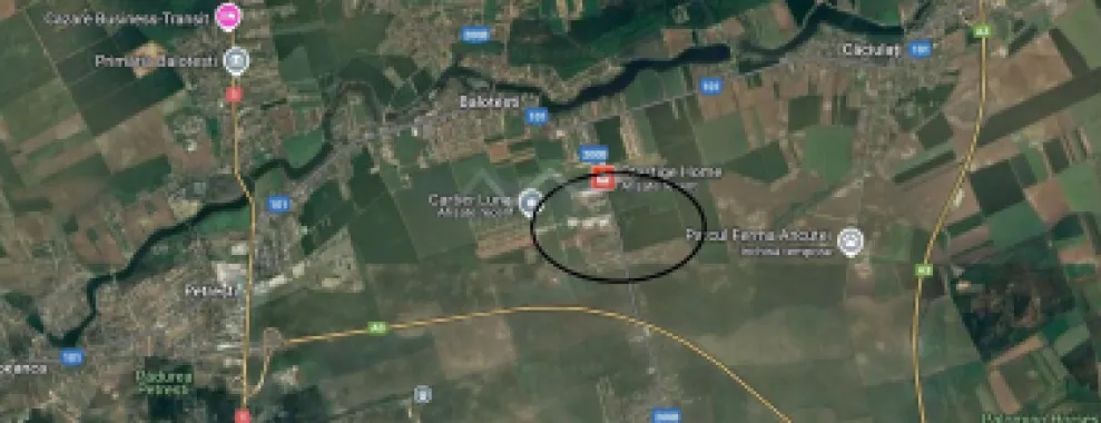 Teren 9700 mp Balotești – Ideal ansamblu rezidențial, acces rapid, utilități