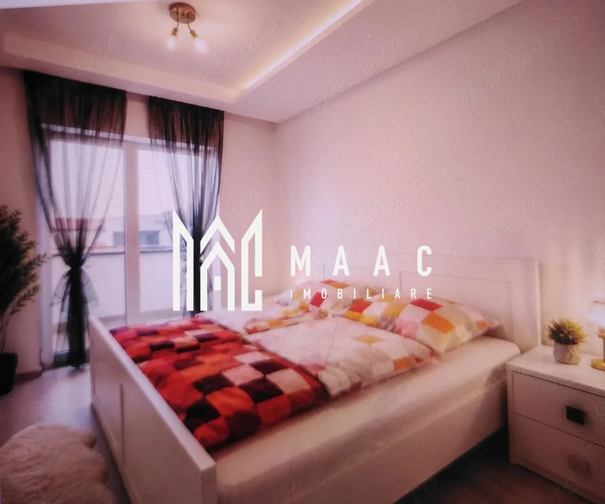 Apartament 3 camere decomandat | Arhitectilor, Sibiu | 70 mp, terasă 40 mp - Apartament cu 3 camere decomandat, situat în zona Arhitectilor - Calea Cisnadiei din Sibiu, cu 70 mp utili, terasă de 40 mp și loc de parcare.

Detalii proprietate:
• Suprafață utilă: 70 mp
• Suprafață construită: 84 mp
• Suprafață totală: 110 mp
• Compartimentare: hol de acces, living cu bucătărie open-space, două dormitoare, baie și terasă de 40 mp
• Etaj 3 din 3, imobil finalizat în 2020
• Se vinde complet mobilat și utilat
• Dotări: aer condiționat, combină frigorifică, mașină de spălat, plită electrică, cuptor pe gaz și televizor
• 1 loc de parcare

Zona Arhitectilor - Calea Cisnadiei oferă acces rapid către magazine, supermarketuri, farmacii, școli, grădinițe și mijloace de transport în comun, fiind o opțiune practică pentru locuire în Sibiu.

Cod anunț CP3184185. Contactați echipa MAAC Imobiliare pentru detalii suplimentare și programarea unei vizionări.