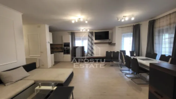 Duplex 5 camere, 3 bai, mobilat si utilat,Dumbravita