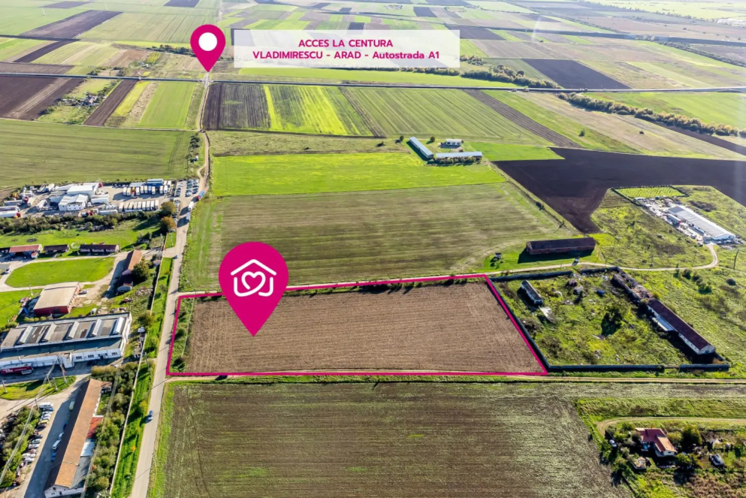 Teren de case în Sânnicolau Mic la 25 eur/mp - Vă oferim spre achiziție 19800 mp teren cu PUZ, ideal pentru construirea unui complex rezidențial nou de case în cartierul Sânnicolau Mic.
Cartierul Sânnicolau Mic va avea acces direct la șoseaua de centura Vladimirescu - Fântânele - Arad (Autostrada A1).
Terenul este ideal pentru un dezvoltator imobiliar ce dorește să vândă parcele de case.
Poate fi o opțiune și construirea de case și apoi vânzarea lor.

Terenul are utilități în zonă și acces direct la Strada Stefan Zarie pe un front de 77 ml.
În fotografii aveți și parcelarea terenului conform PUZ.
31 parcele de teren de case cu o suprafață medie de 482 mp.

Îndicatori din PUZ:
CUT: max 1,2
POT: max 40%
Regim de înălțime: max S/D+P+1E
H max cornișă/atic: 9m
H max coamă: 12 m

Terenul se vinde fără puncte de branșare la utilități dar cu PUZ rezidențial finalizat.
Comision zero.
Terenul se vinde de pe persoana juridică. Prețul nu include TVA.

Pentru detalii apelați: 0721356746 Florin Moș

Birou: ACASĂ | Agenție imobiliară Arad 
Adresă: Bulevardul Decebal 2, Arad 310133