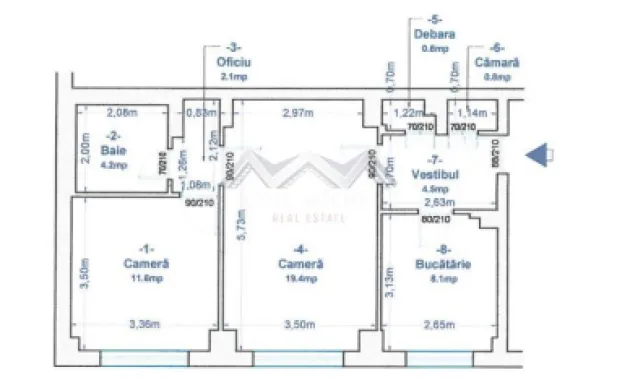 Apartament 2 camere parter Soseaua Pantelimon