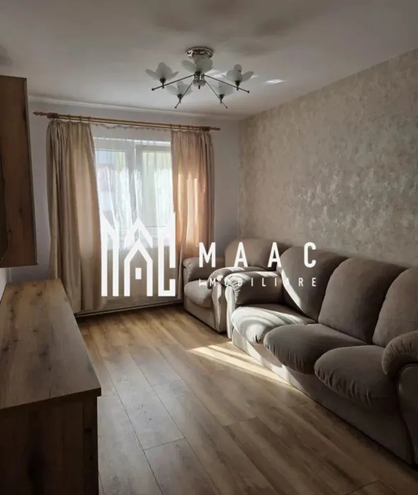 Apartament 2 camere decomandat | Valea Aurie, Sibiu | 47 mp, prima chirie - Apartament cu 2 camere decomandat de închiriat în Sibiu, în zona Valea Aurie, cu 47 mp utili, situat la etajul 2 din 4, renovat și pregătit pentru mutare imediată.

Detalii proprietate:
• Suprafață utilă: 47 mp
• Suprafață construită: 55 mp
• Apartament cu 2 camere decomandat
• Etaj 2 din 4
• An construcție: 1989
• Stare interior: renovat
• Complet mobilat și utilat
• Două balcoane
• Disponibil imediat
• Oferit la prima chirie

Valea Aurie este o zonă rezidențială apreciată din Sibiu, cu acces rapid către Parcul Sub Arini, Pădurea Dumbrava, zona Zoo, magazine, farmacii, școli și mijloace de transport.

Cod anunț CP3185788. Contactați echipa MAAC Imobiliare pentru informații suplimentare și pentru programarea unei vizionări.
