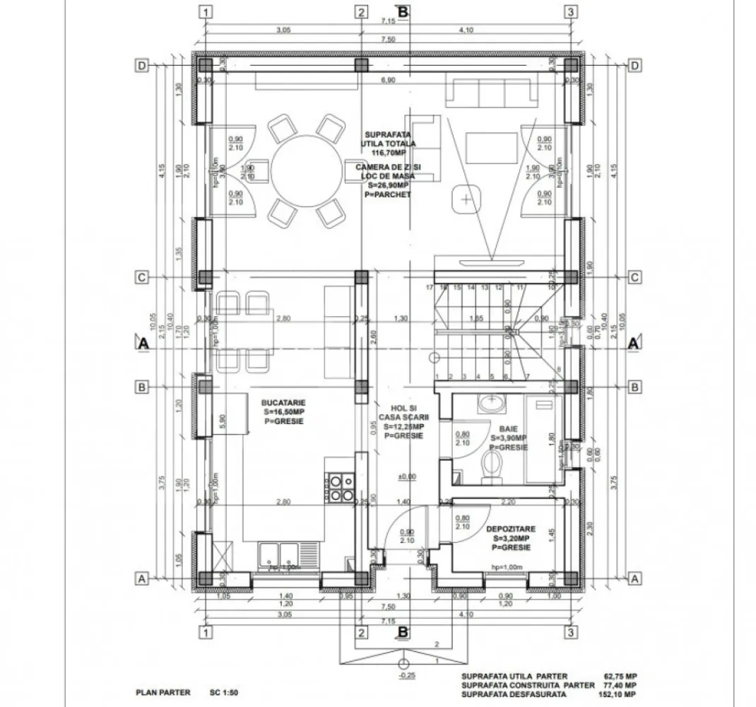 Casa 4 camere de vanzare 117 mpu teren liber 230mp Sibiu in Sura Mica - Aceasta proprietate are tot ce-ti trebuie pentru a da viata viselor tale. Amplasata intr-o zona linistita si exclusiv rezidentiala a orasului Sibiu, la Nord-Vest si in Sura Mica, acest tip duplex dispune de 117 mp utili, 152 mp construiti si 230 mp teren liber. Casa este in curs de construire, cu gandul la confortul tau, in 2025, avand un regim de inaltime P+M, acoperis din tigla, izolat la exterior si asfaltat. Imobilul are 4 camere, 3 dormitoare, 1 living cu zona de dining, 1 bucatarie, 2 bai,1 debara/depozitare, 2 holuri, casa scarii, 1 balcon comun la 2 dormitoare si terasa.

Poate fi o oaza de liniste si fericire in regiunea Sibiu, mereu cautata pe piata imobiliara. Deasemenea, vindem proprietatea atat cash, cat si prin credit ipotecar sau prima casa (finantare).

Stim cat de importanta e vestea buna si despre cum vinzi casa ta cu un plus. Ne-am asigurat ca regasesti in aceasta proprietate elemente de calitate superioara, la un raport calitate-pret imbatabil. Finisajele sunt efectuate cu materiale de calitate, decorativa, vopsea lavabila. Eficienta energetica se incadreaza in clasa B.

Iar prietenii tai se vor bucura de curtea ta de 230mp, cu gazon si o zona pavata.

In zona vei gasi magazine, parcuri, transport public, restaurante sau cafenele. Accesul la arterele principale sau autostrada A1 se realizeaza rapid, in doar cateva minute. Unele poze sunt variante la cum se poate amenaja.

Daca te-am convins, atunci actiunea ta este cat se poate de simpla. Nu ezita sa stabilesti o vizionare cu noi si hai sa-ti aratam aceasta proprietate! Echipa Keller Williams Sibiu este la dispozitia voastra cu orice detaliu sau vizionare!