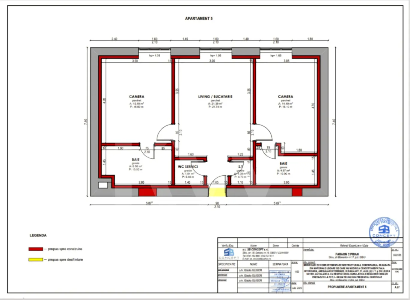 Apartament Premium cu 3 Camere | Design Modern , ultracentral , predare la alb - Apartament 3 Camere | Design Modern și Eficiență Energetică

Situat la etajul 1 al unui imobil renovat Integral 2025–2026 | Predare „la alb”
Vă prezentăm oportunitatea de a achiziționa un apartament cu 3 camere, conceput special pentru cei care apreciază confortul termic, izolarea fonică superioară și spațiile generoase. 
Cu o suprafață de aproximativ 85 mp și o înălțime interioară impresionantă de 3,80 m, această proprietate redefinește standardele unei locuinte moderne.
Proiectul a fost gândit pentru a asigura intimitate și eficiență fiecărui membru al familiei:
Zona de zi: Living spațios integrat cu bucătărie open-space.
Zona de odihnă: 2 dormitoare, fiecare fiind prevăzut cu baie proprie.
Utilități: Toaletă de serviciu separată și un spațiu tehnic dedicat pentru mașina de spălat și uscător.
Depozitare: Proprietatea include și o pivniță.
Apartamentul a fost reconstruit integral, punându-se accent pe detaliile invizibile care fac diferența în timp, finisaje premium si izolare fonică de excepție între camere, pereți finisați cu vopsea lavabilă de înaltă rezistență, îmbogățită cu ioni de argint.
 Sistem de încălzire în pardoseală , cu centrală termică de ultimă generație , control Wi-Fi pe zone și termostate digitale în fiecare cameră. 
 Parchet triplu stratificat din stejar, tâmplărie PVC  și ușă metalică cu închidere multipunct.
Toate instalațiile (electrice, sanitare, termice) sunt complet refăcute. De asemenea, a fost realizat pre-traseul pentru aerul condiționat, optimizat pentru a asigura o temperatură constantă în întregul apartament fără compromisuri estetice.
Proprietatea se vinde „la alb”, oferindu-vă libertatea de a personaliza ultimele detalii de design interior conform propriilor preferințe.
Pentru detalii suplimentare și programarea unei vizionări, vă stăm la dispoziție la telefon 0727185297.